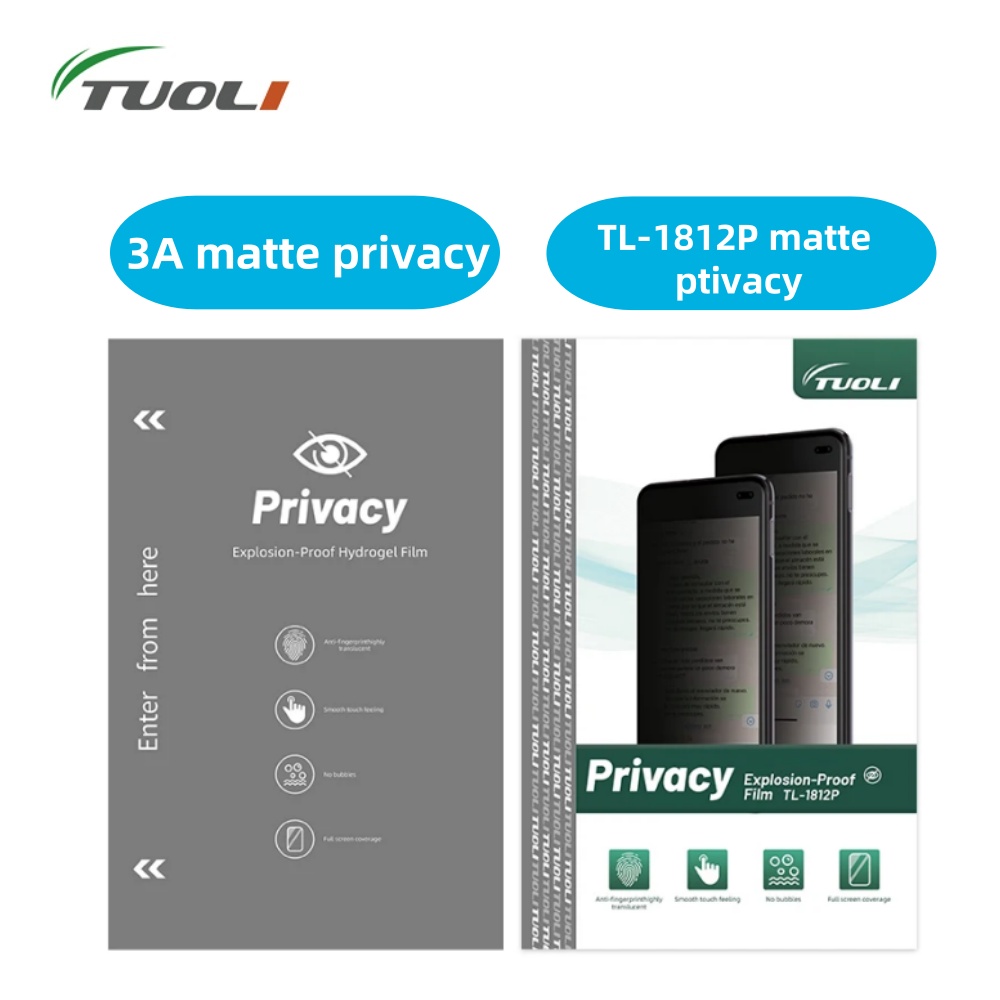 Screen Protector Cutter - TUOLI TL-1812P 50pcs 25pcs Anti-peep EPU