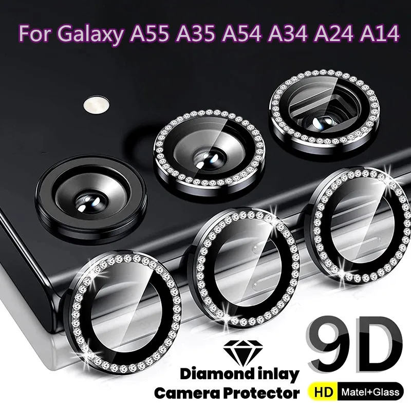 Diamond For Samsung A55 A35 A5 - Tempered Glass Screen 9H ulasan dan harga