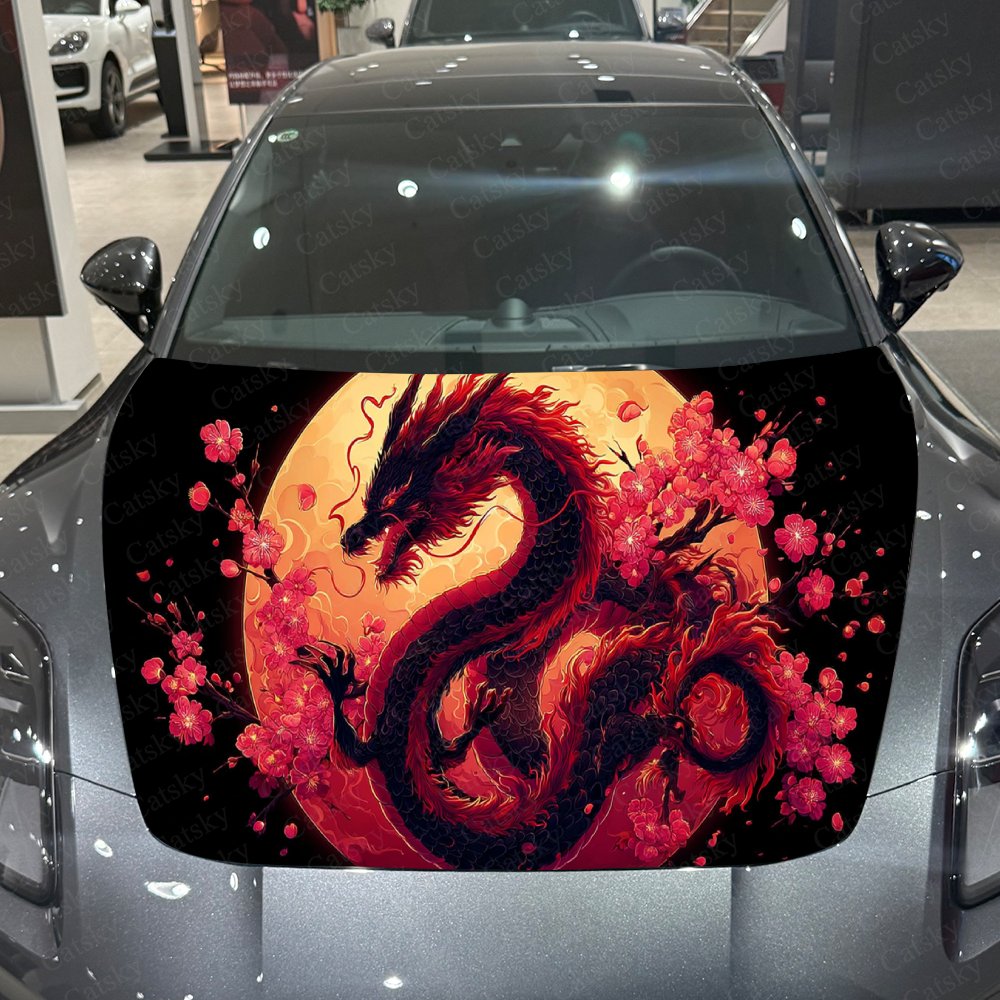 Full Moon Sakura Dragon Car Vi - Full Cover Adhesive ulasan dan harga