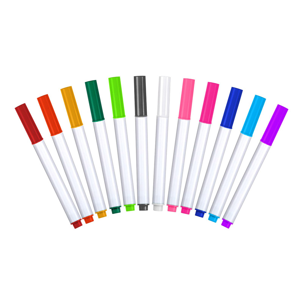 12 Colors Liquid Chalk Pens Fo - Dust Removal Sticker ulasan dan harga