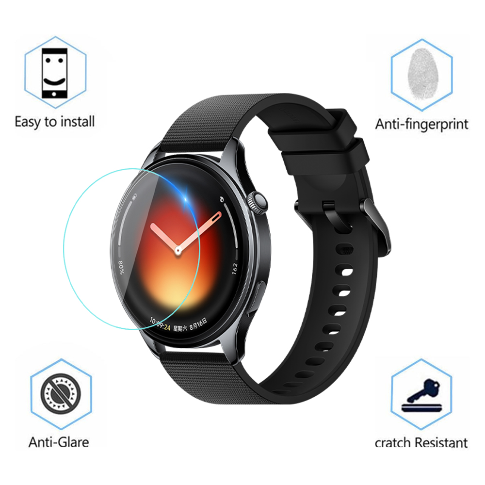 Tempered Glass for Xiaomi Watc - Smartwatch Screen Film ulasan dan harga
