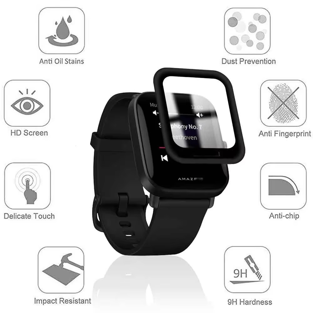 1-6 PCS Screen Protector Film  - Curved Edge Screen ulasan dan harga