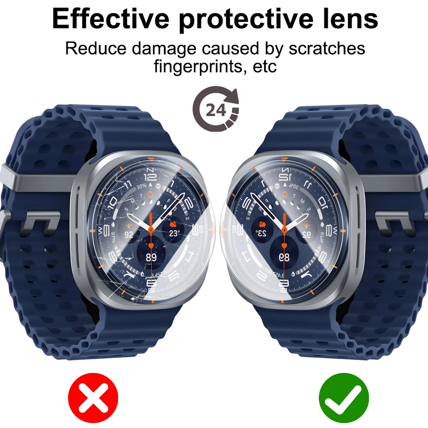 For Samsung Galaxy Watch Ultra - Glass Protector Auto ulasan dan harga