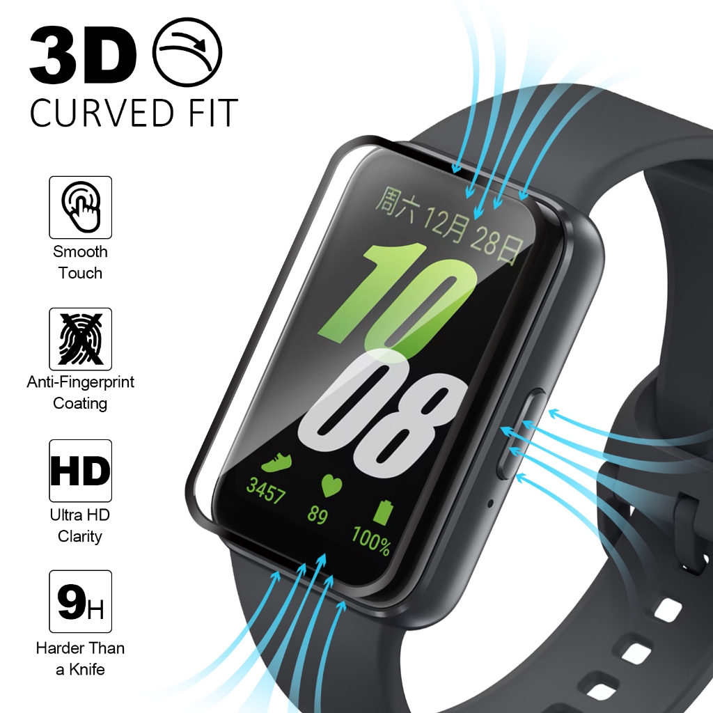 3Pcs Curved Screen Protective  - Hydrogel Screen Protector ulasan dan harga