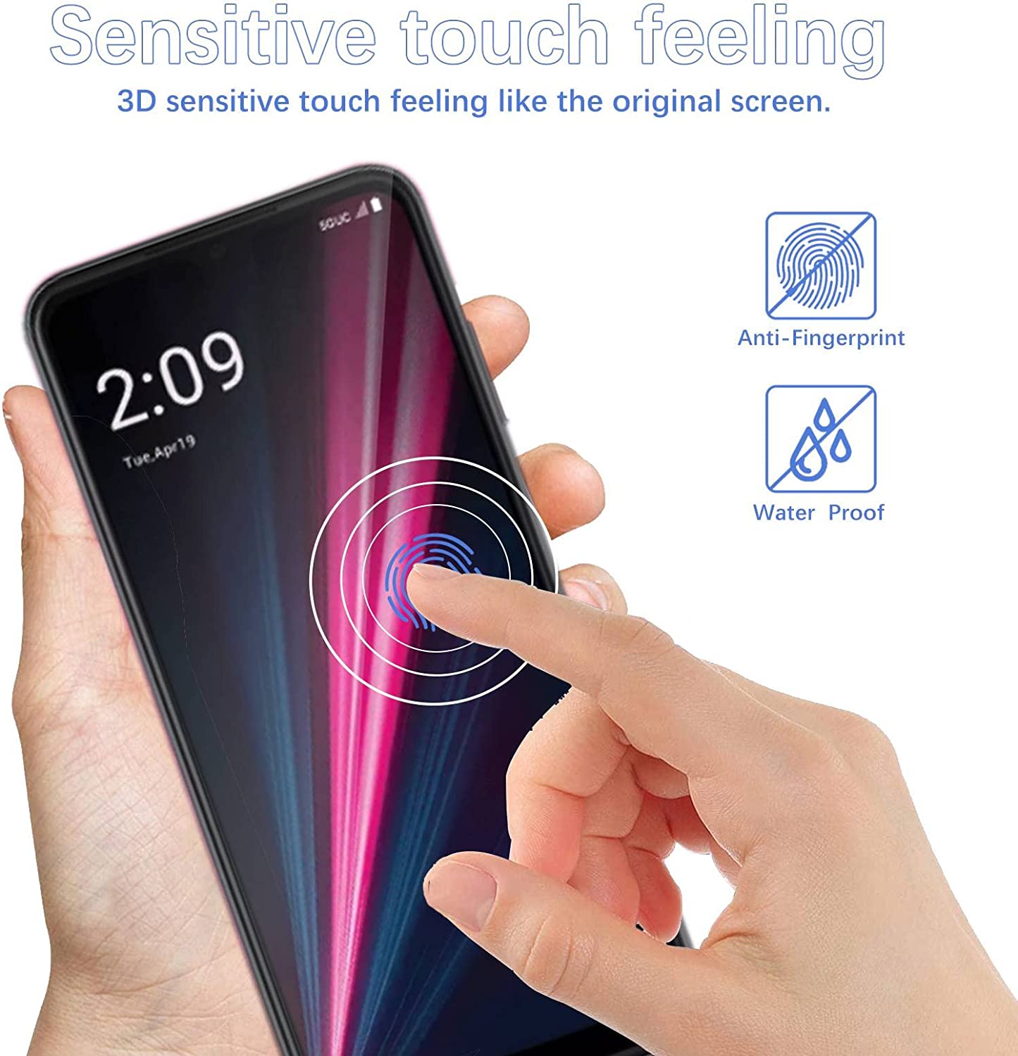[2 Pack]Fit TCL 40 SE Privacy  - Privacy Filter 2Pack ulasan dan harga