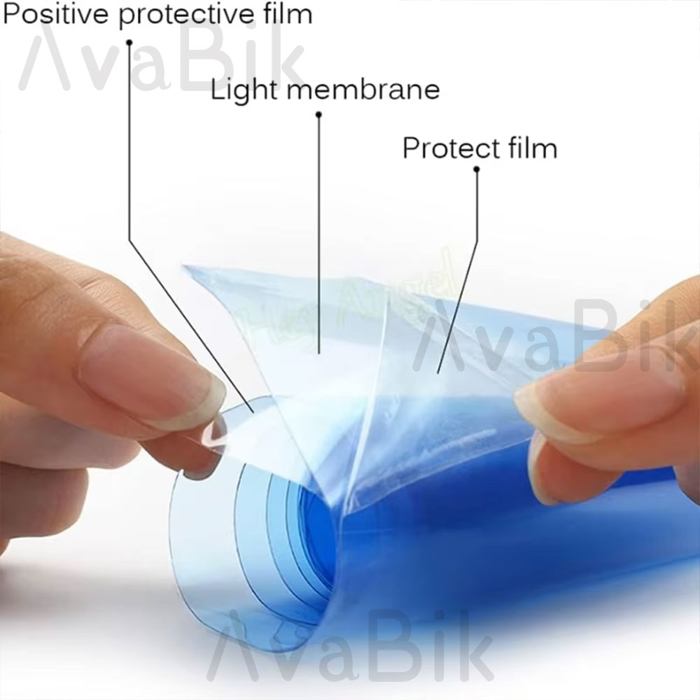 30CM Car Headlight Blue Tint F - Anti Blue Light Film ulasan dan harga