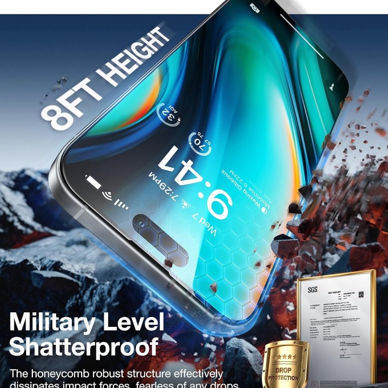2-Pack Anti-Spy Tempered Glass - Privacy Filter 2Pack ulasan dan harga