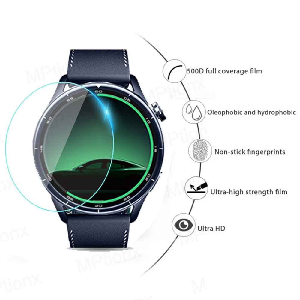 Tempered Glass for Xiaomi Watc - Smartwatch Screen Film ulasan dan harga