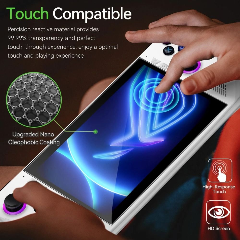 3PCS Accessories Game Console  - Curved Edge Screen ulasan dan harga