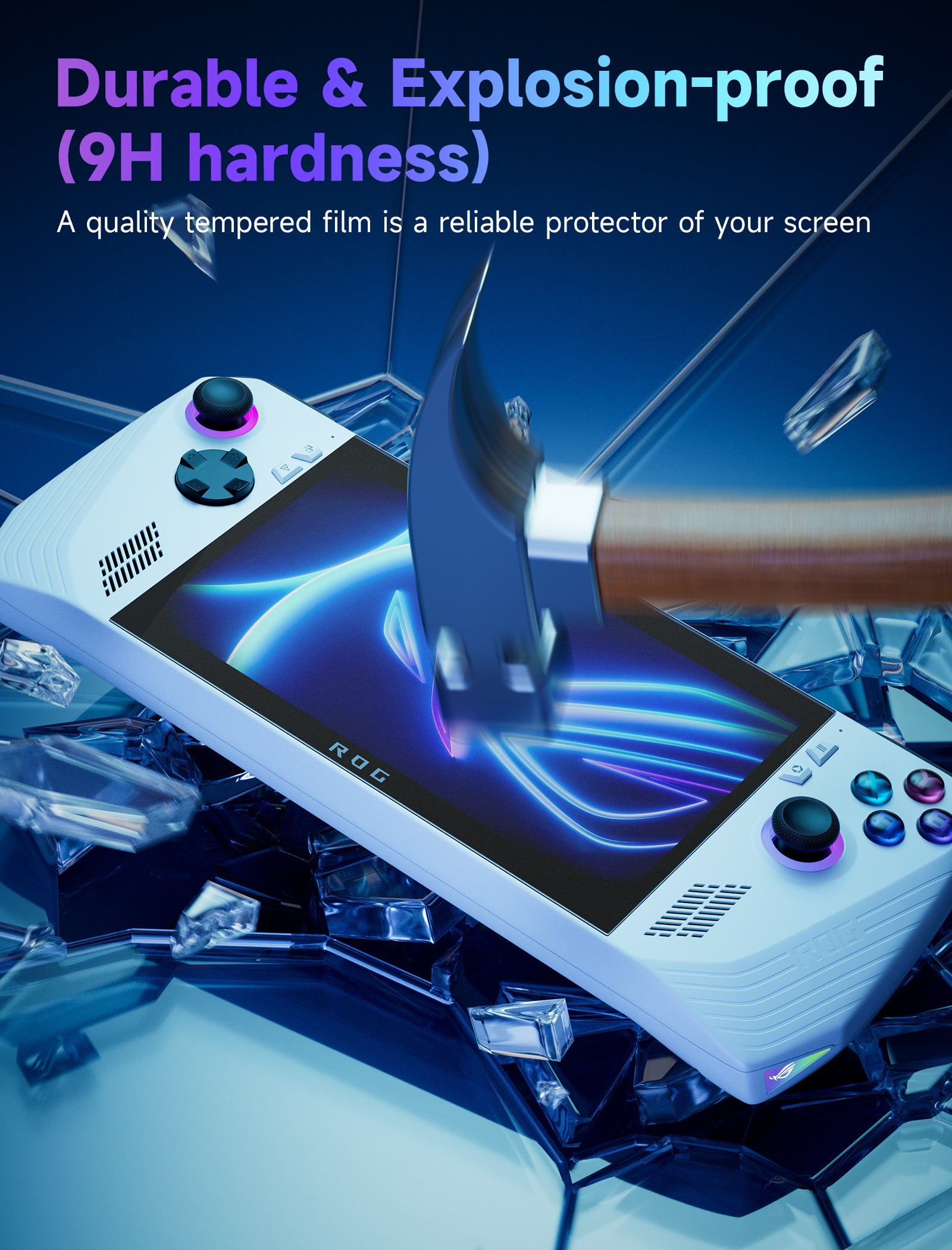 ROG Ally Anti Glare Protector, - Matte Anti Glare Screen ulasan dan harga